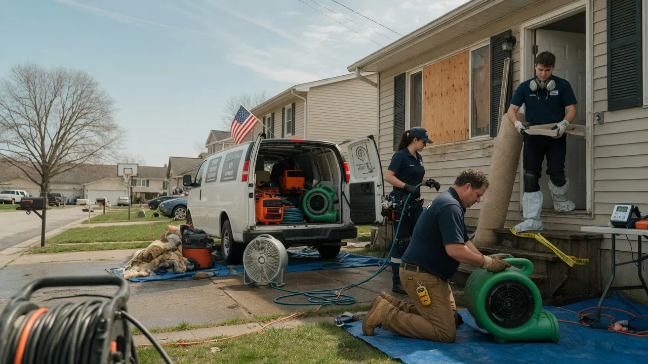 Water Damage Restoration in Minong, WI near me